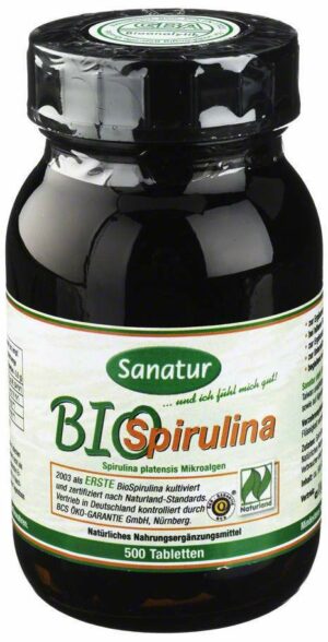 Spirulina Bio 500 Tabletten