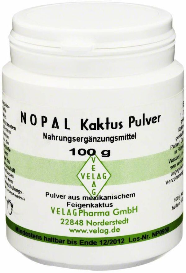 Nopal Kaktus 100 G Pulver