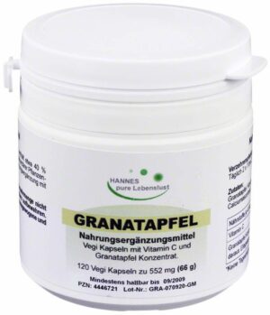 Granatapfel Konzentrat 40% Vegi Kapseln