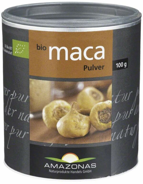 Maca 100% Pur Bio 100 G Pulver