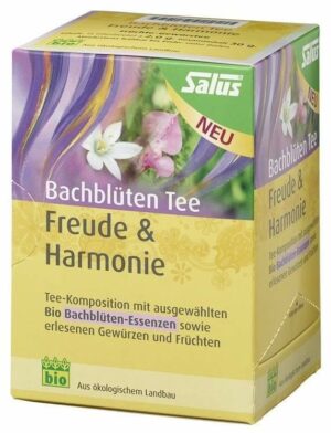 Bachblüten Tee Freude & Harmonie Bio 15 Filterbeutel