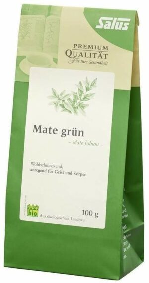 Mate Grün Kräutertee Mate Folium Bio Salus 100 G Tee