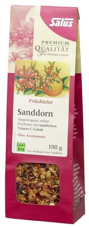 Sanddorn Früchtetee Bio Salus 100 G Tee
