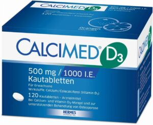 Calcimed D3 500 mg 1000 I.E. 120 Kautabletten