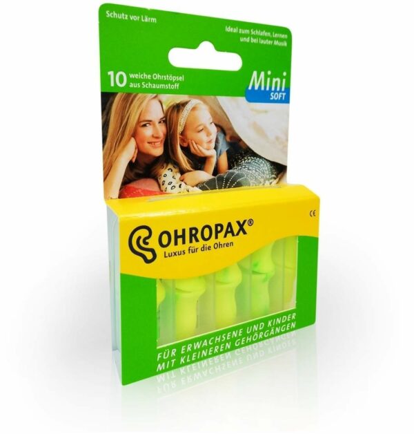 Ohropax Mini Soft Schaumstoff Stöpsel