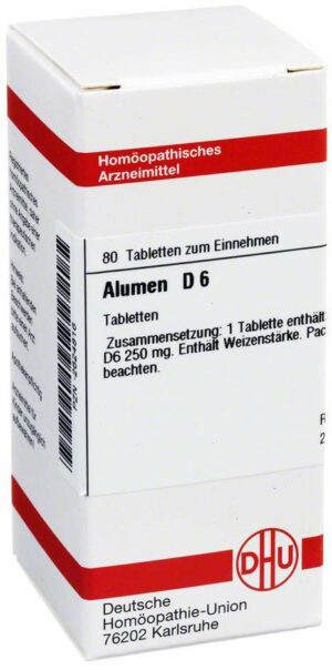 Alumen D 6 Tabletten 80 Tabletten