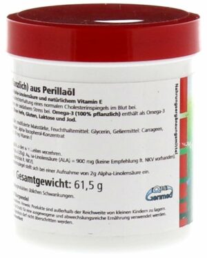 Omega 3 100% Pflanzlich Gerimed Kapseln