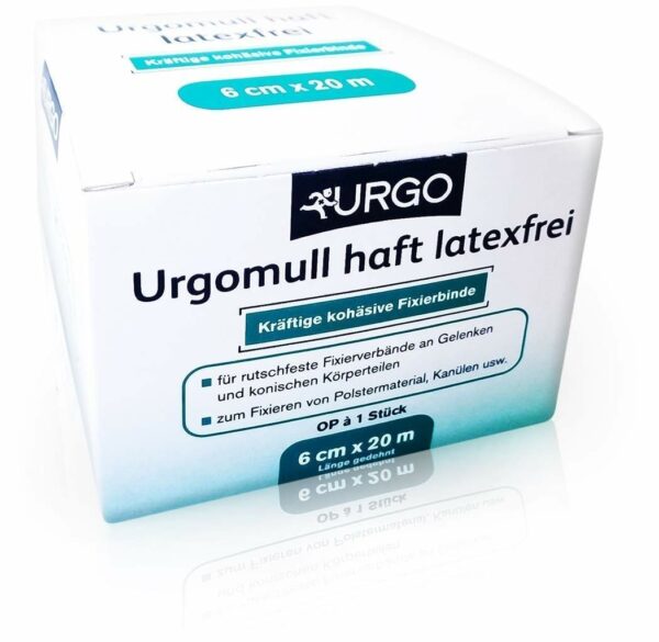 Urgomull Haft Latexfrei 6 cm X 20 M