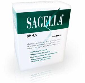 Sagella Active 10 Reinigungstücher