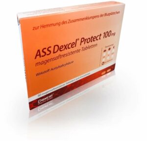 Ass Dexcel Protect 100 mg 50 Magensaftresistente Tabletten