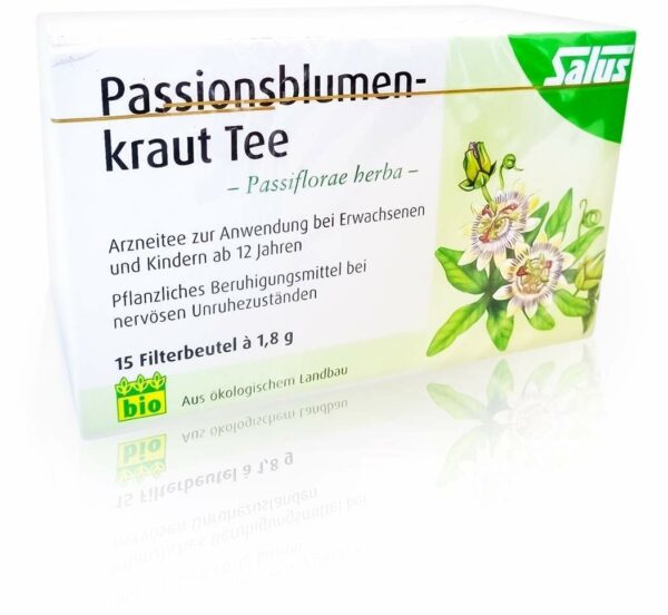 Passionsblumenkraut Tee Passiflorae Herba Bio Salus