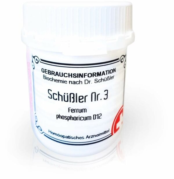 Schüssler Nr.3 Ferrum Phosphoricum D12 400 Tabletten