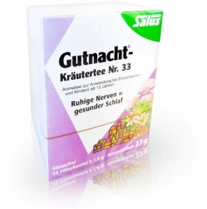 Gutnacht Kräutertee Nr. 33 Salus 15 Filterbeutel