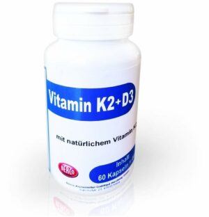 Vitamin K2 + D3 Berco 60 Kapseln