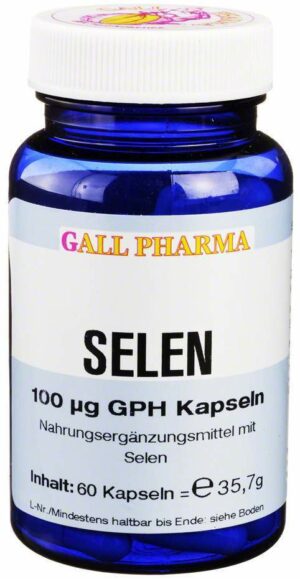 Selen 100 µg Gph Kapseln 60 Kapseln