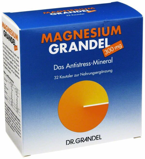 Magnesium Grandel 300 mg 32 Kautabletten