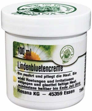 Lindenblüten Creme Für Trockene Haut