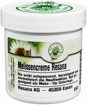 Melissen Creme Für Empfindliche Haut