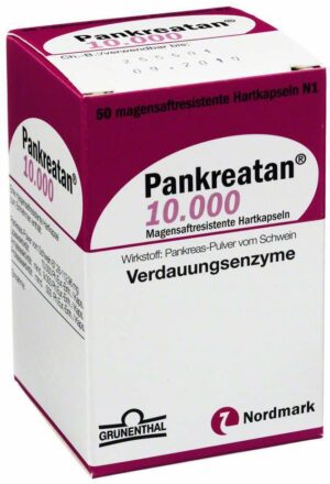 Pankreatan 10.000 50 Magensaftresistente Kapseln