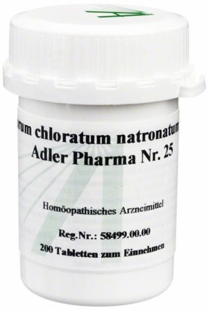 Biochemie Adler 25 Aurum Chloratum Natronatum D12 200 Tabletten