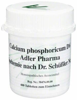 Biochemie Adler 2 Calcium Phosphoricum D6 400 Tabletten