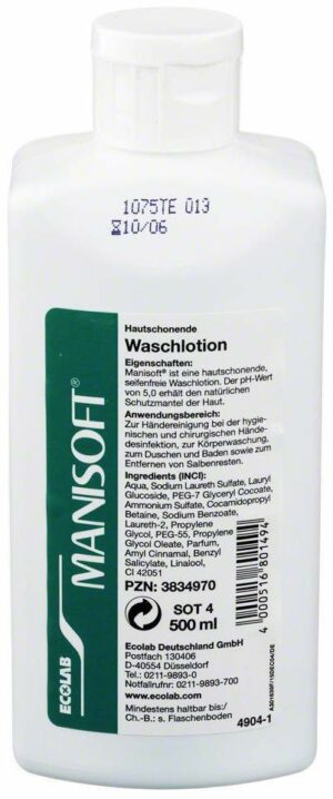 Manisoft Waschlotion 500 ml Lotion