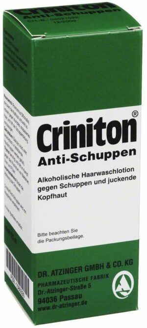 Criniton Anti Schuppen 125 ml Lösung