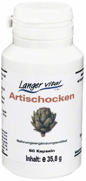 Artischocken Kapseln 400 mg 60 Stück