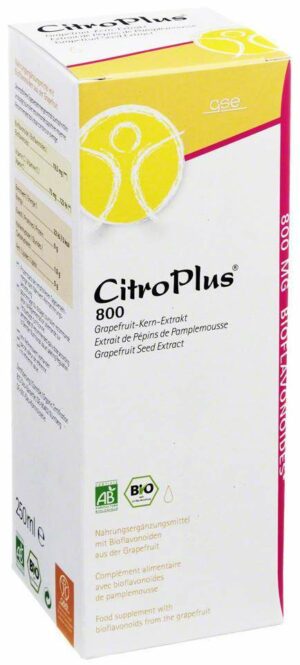 Citroplus 800 Bio Grapefruit Kern Extrakt Liquidum 250 ml Liqiudum