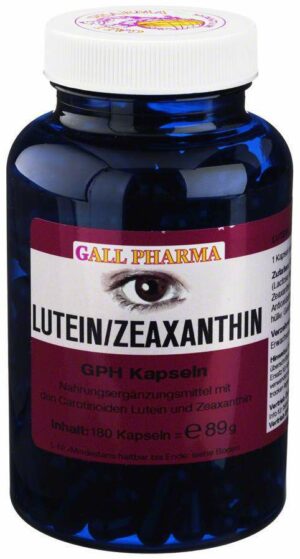 Lutein Zeaxanthin Gph Kapseln