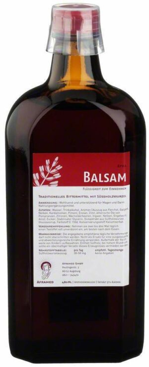 Afra Balsam Flüssig 480 ml Flüssigkeit