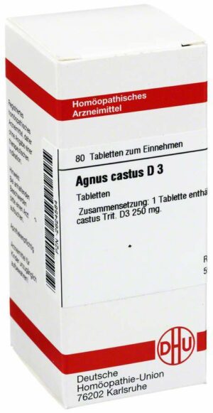 Agnus Castus D3 80 Tabletten