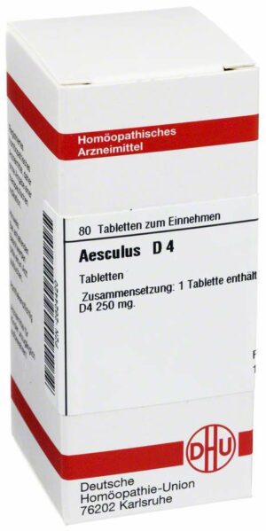 Aesculus D 4 80 Tabletten