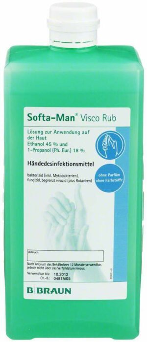 Softa Man Viscorub 1000 ml Händedesinfektionsmittel