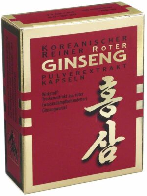 Roter Ginseng Extrakt 30 Kapseln