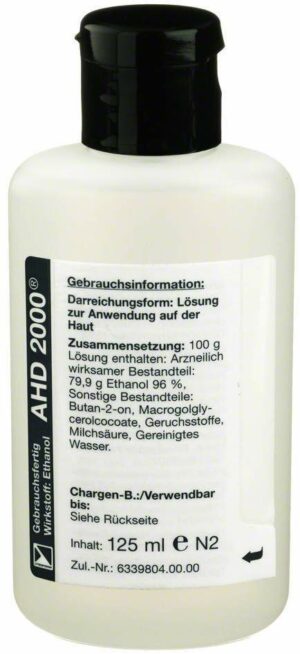 Ahd 2000 125 ml Lösung