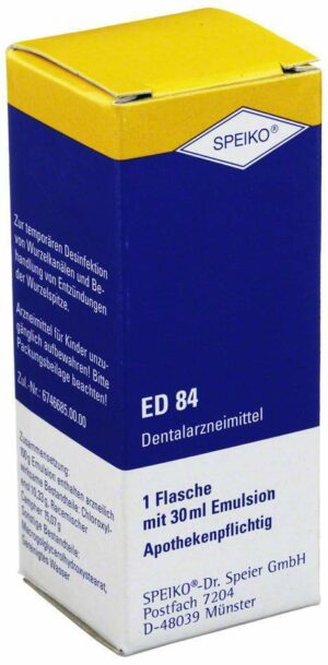 Ed 84 Emulsion 30 ml Wurzel-Desinfektion