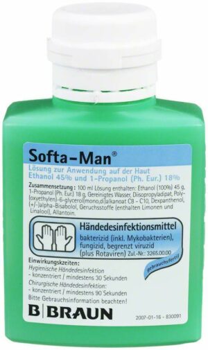 Softa Man Kittelflasche Lösung