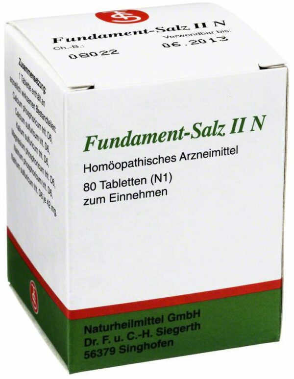 Fundament Salz II N Tabletten