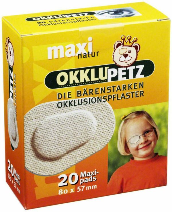 Okklupetz Maxi Natur 20 Pflaster