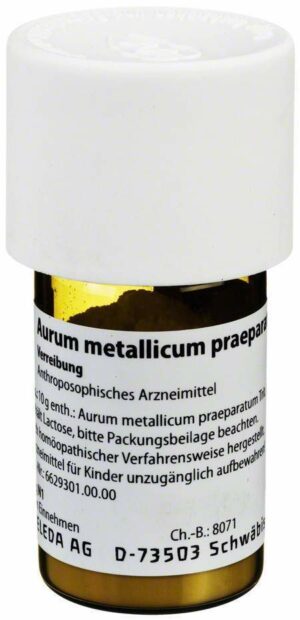 Aurum Metallicum Praep. D 30 Trituration