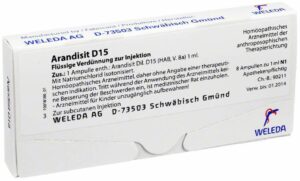 Arandisit D 15 Ampullen Weleda 8 X 1 ml