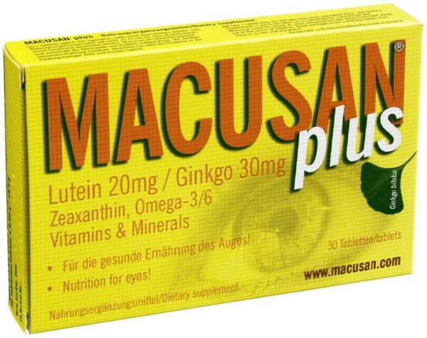 Macusan Plus 30 Tabletten