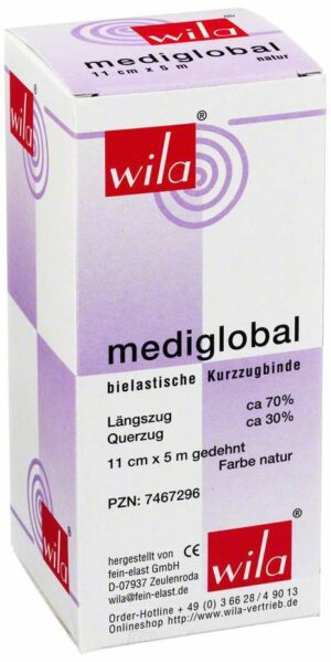 Mediglobal  Kurzzugbinde Natur 11 Cmx5 M