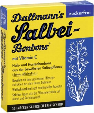 Dallmann s Salbeibonbons Zuckerfrei 20 Bonbons