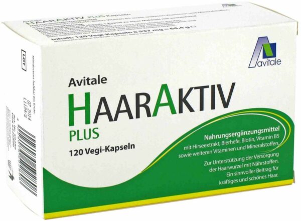 Haaraktiv Plus Vegi 120 Kapseln