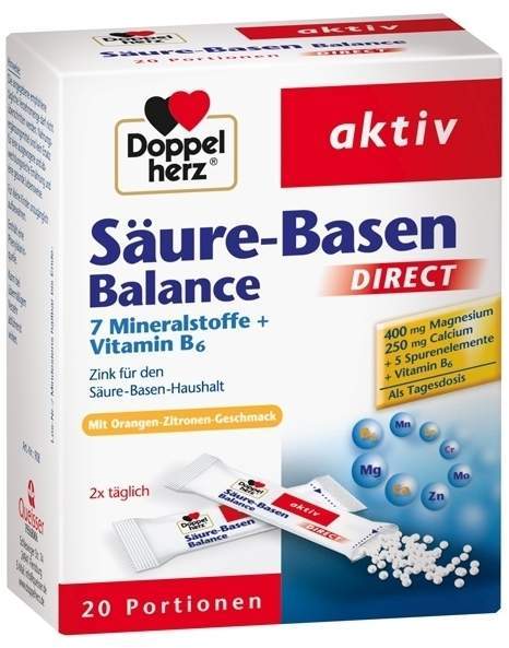Doppelherz Säure - Basen Balance 20 Direct Pellets