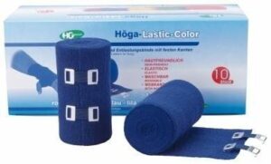 Höga Lastic Color 1 Idealbinde 10 cm X 5 M Blau