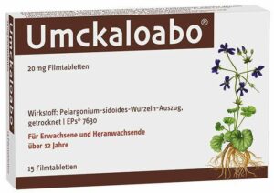 Umckaloabo 20 mg 15 Filmtabletten