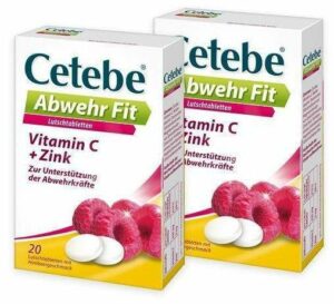 Cetebe Abwehr Fit 2 x 20 Lutschtabletten